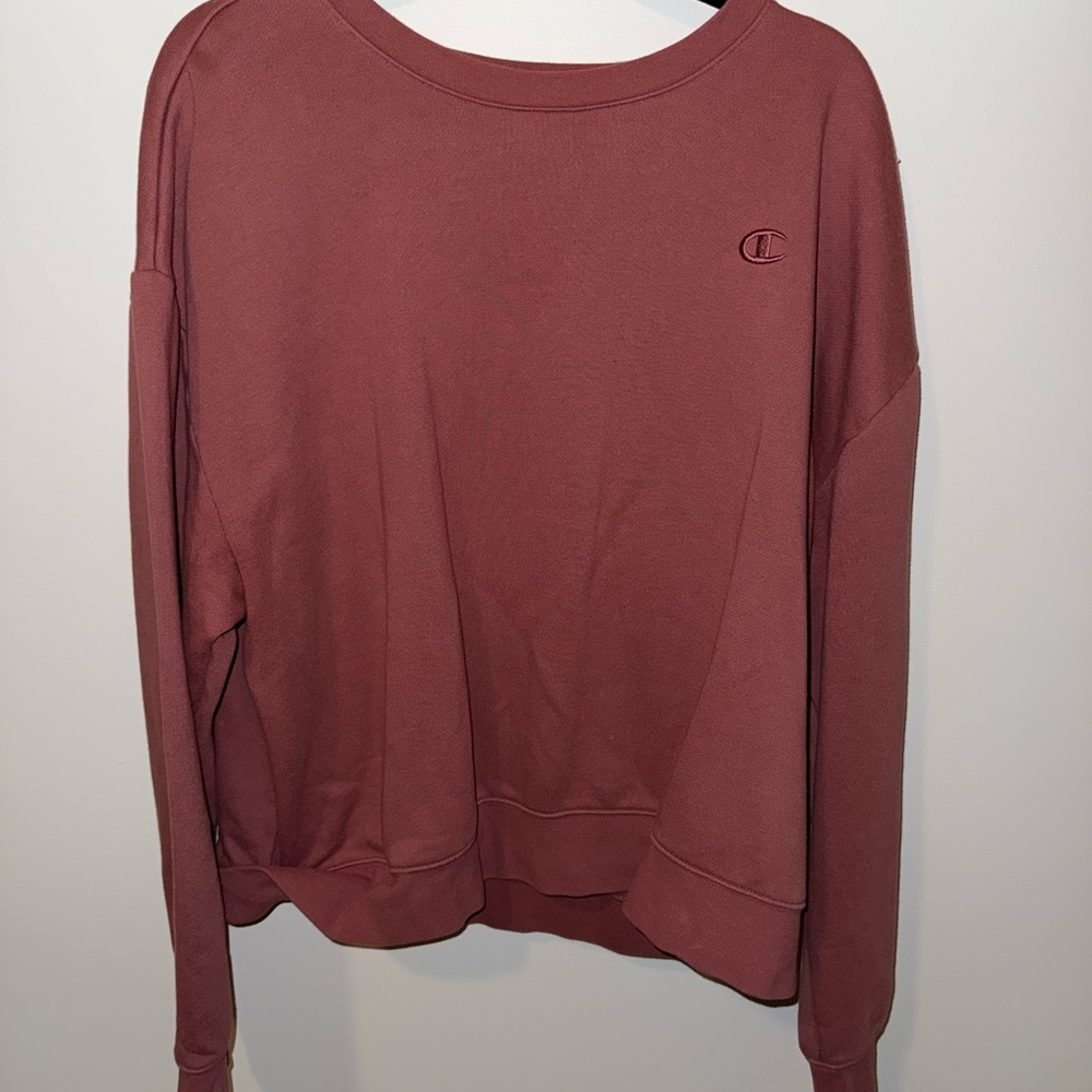 Dusty Rose Champion Sweatshirt